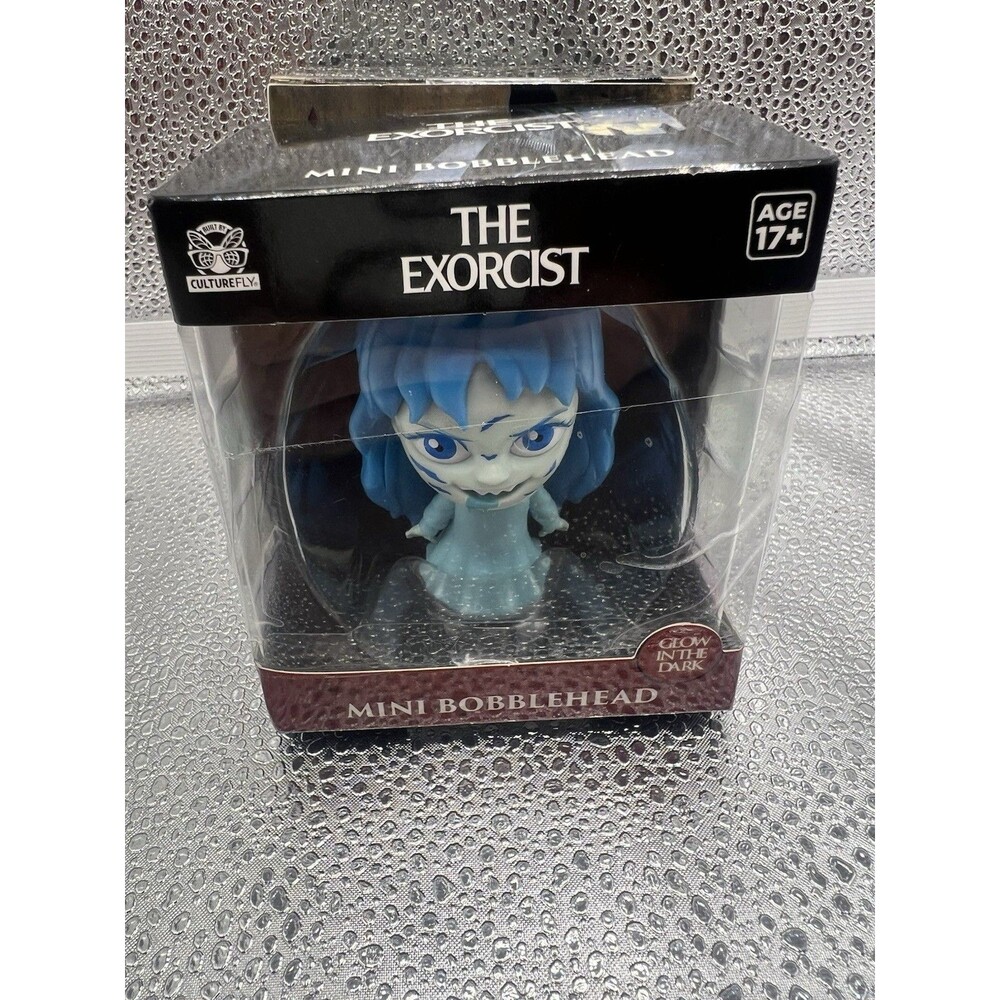 Culturefly Horror Mini Bobblehead Annabelle / Glow In The Dark And The Exorcist